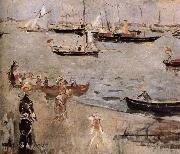 Berthe Morisot The light on the Yingji Sea France oil painting artist